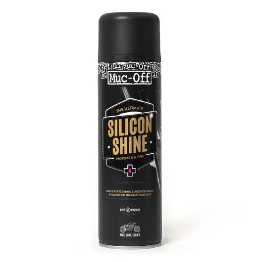 MUC-OFF Motorrad Silikon-Glanz - Spray 500ml - Politur | MUC-OFF