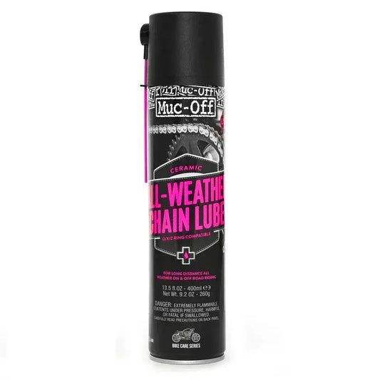 MUC-OFF Motorrad All-Weather Kettenspray - Spray 400ml - Pflegemittel | MUC-OFF