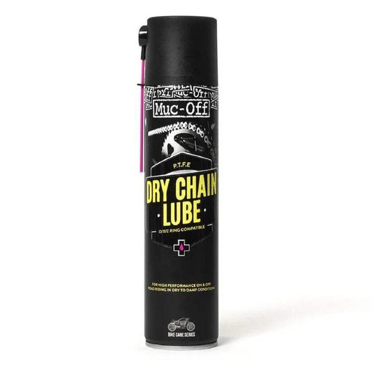 MUC-OFF Motorrad Dry PTFE Kettenspray - Spray 400ml - Kettenspray | MUC-OFF