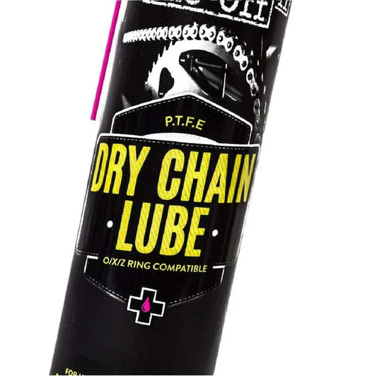 MUC-OFF Motorrad Dry PTFE Kettenspray - Spray 400ml - Kettenspray | MUC-OFF