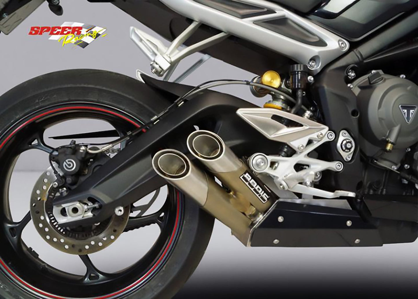 Bodis Slip-On Triumph Street Triple 675 R/RX