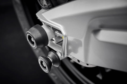 Evotech Paddock Stand Bobbins - Aprilia RS660 (2021 - 2024) - Alu Bobbins | Evotech Performance