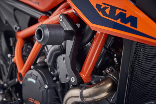 Evotech KTM 1290 Super Duke R Crash Protection (2020+) - Sturzpads | Evotech Performance