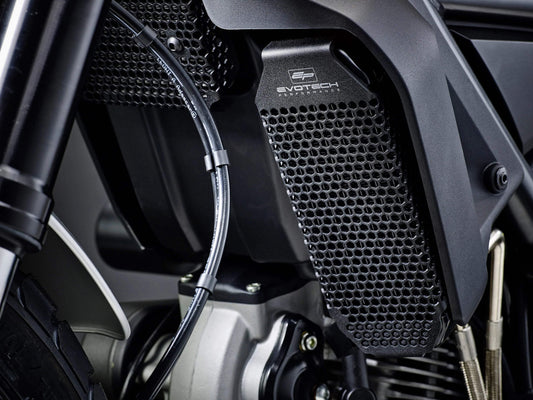 Evotech Ducati Scrambler Nightshift Oil Cooler Guard (2021-2022) - Kühlerschutzgitter | Evotech Performance