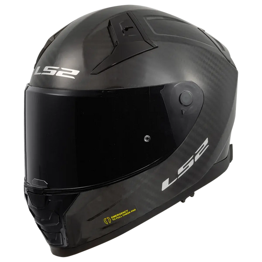 LS2 VECTOR II SOLID Carbon - Helme | LS2
