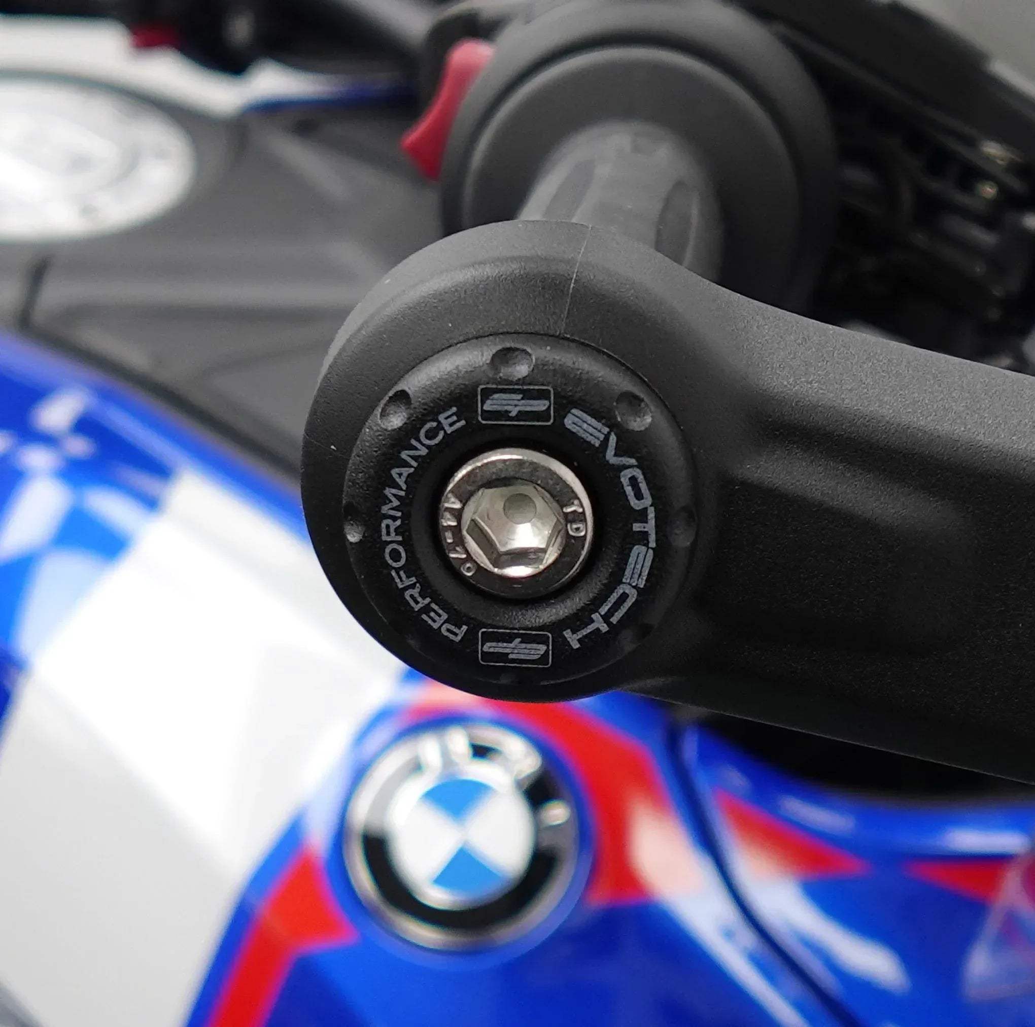 Evotech Bar End Weights - BMW R 1300 GS Adventure Triple Black (2024+) - Lenkerendgewichte | Evotech Performance