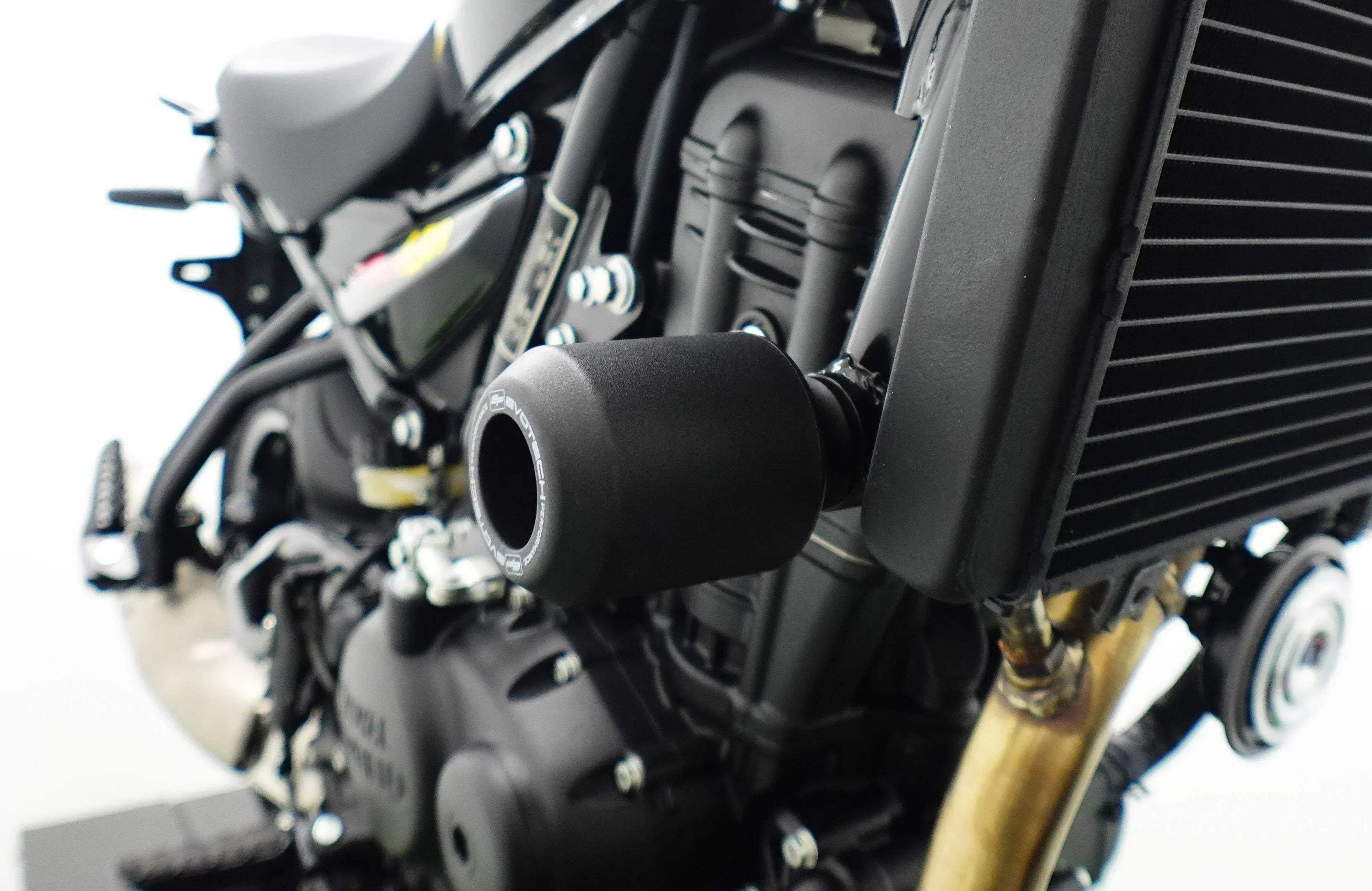 Evotech Crash Bobbins - Royal Enfield Himalayan 450 (2024+) - Sturzpads | Evotech Performance