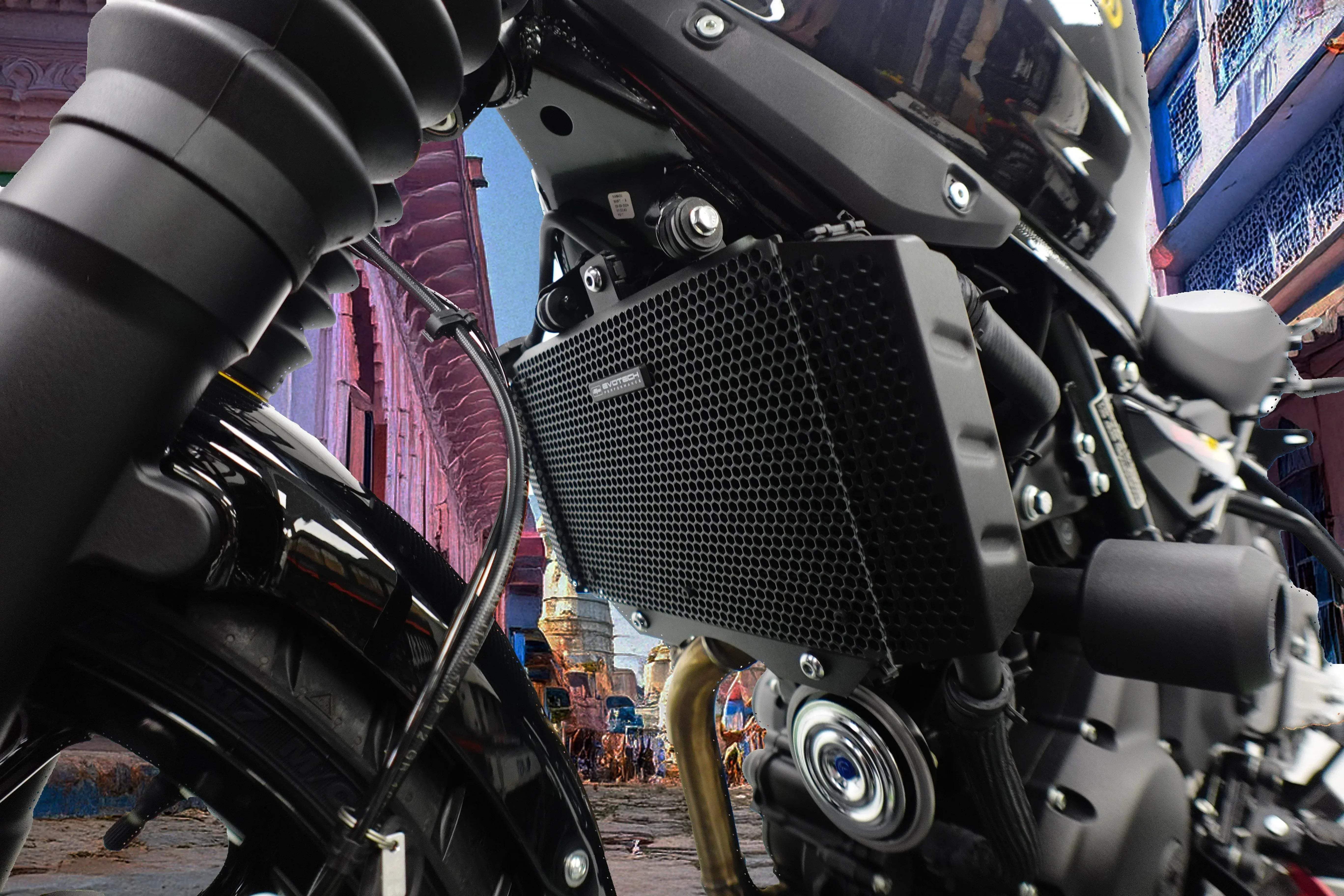 Evotech Radiator Guard - Royal Enfield Guerrilla 450 (2024+) - Kühlerschutzgitter | Evotech Performance
