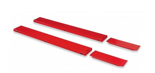 BIKE-LIFT Standard Seitenverlängerungen rot 220 x 30 cm für MAX 516 / ABSOLUTE 756 Gate - SW-756