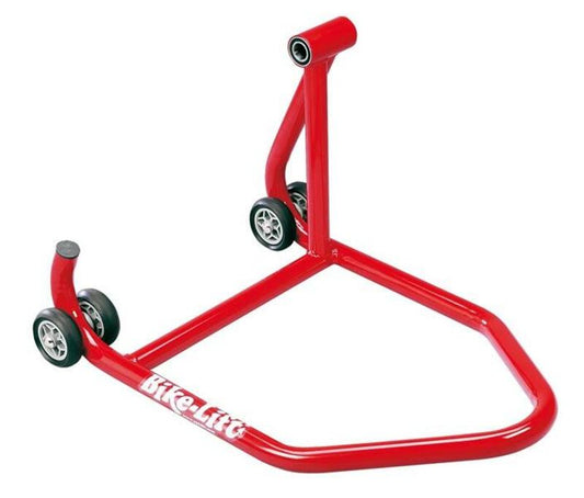 BIKE-LIFT Montageständer Hinterrad Einarmschwinge Aufnahme rechts rot - RS-16/R