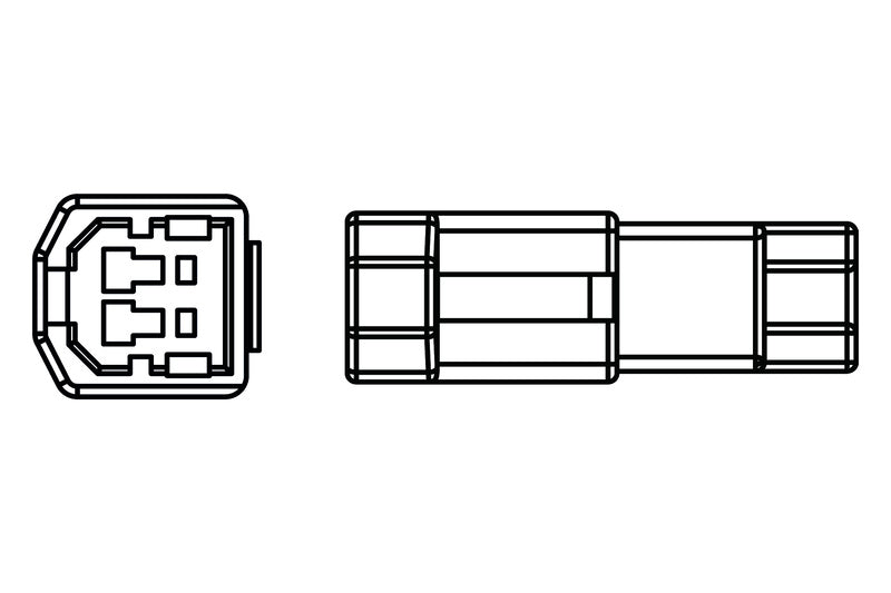 HIGHSIDER Adapterkabel für Mini-Blinker, Ducati