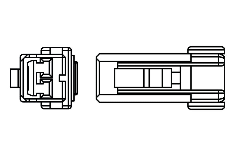 HIGHSIDER Adapterkabel für Mini-Blinker, Harley