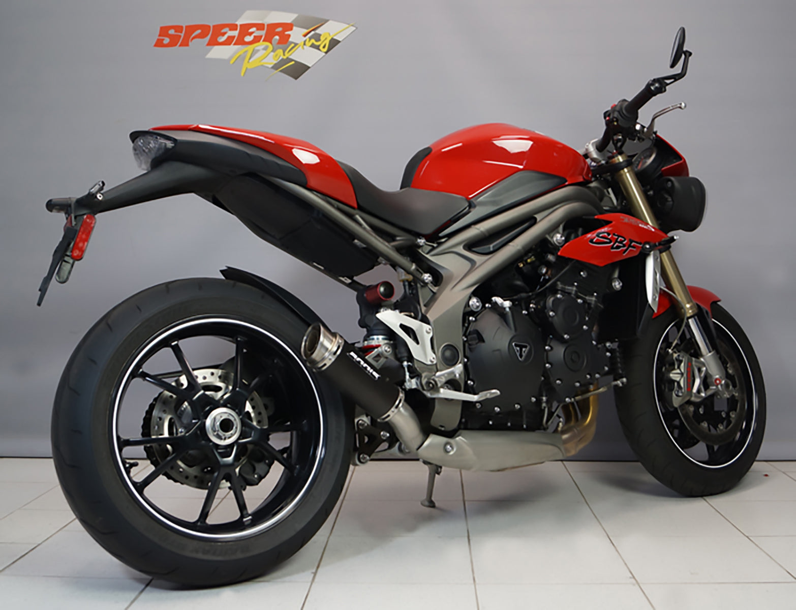 Bodis Slip-On Triumph Speed Triple 1050 R/S/RS