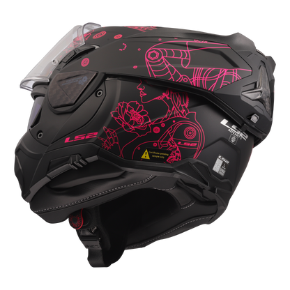 LS2 Modularhelm FF910 ADVANT II SOPHIA BLACK PINK