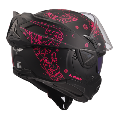 LS2 Modularhelm FF910 ADVANT II SOPHIA BLACK PINK