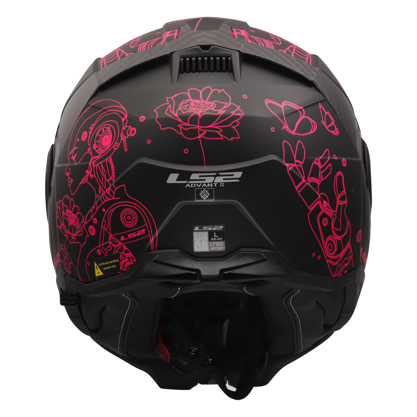 LS2 Modularhelm FF910 ADVANT II SOPHIA BLACK PINK
