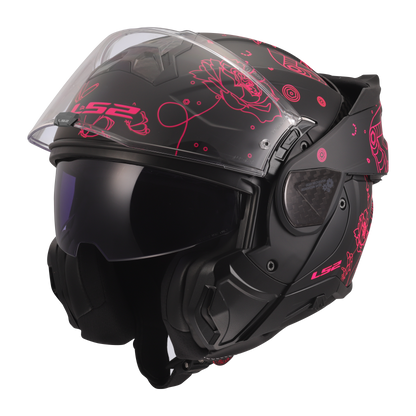 LS2 Modularhelm FF910 ADVANT II SOPHIA BLACK PINK