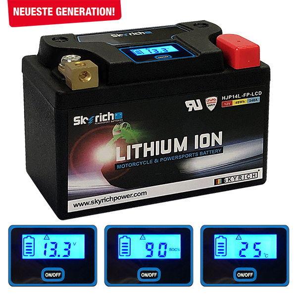 skyrich batterie lithium-ionen