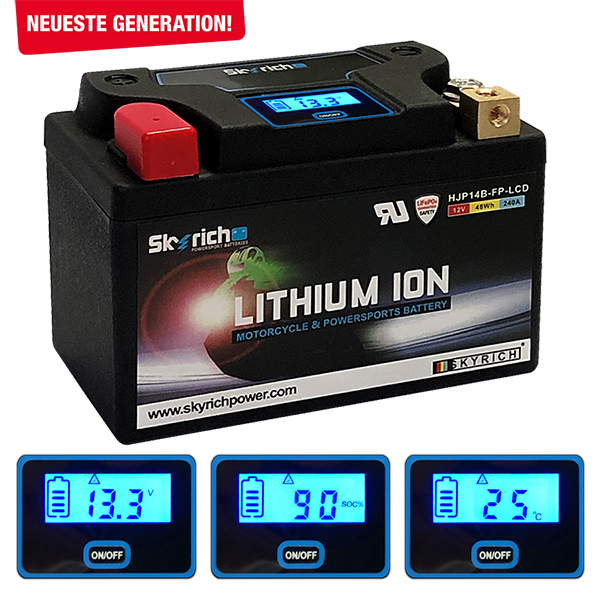 skyrich batterie lithium-ionen