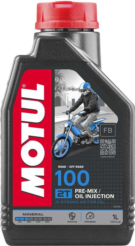 MOTUL 100 2T Motomix Motorenöl - 1 l