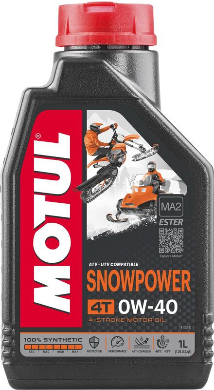 MOTUL Snowpower 4T Motorenöl - 0W40 1 l