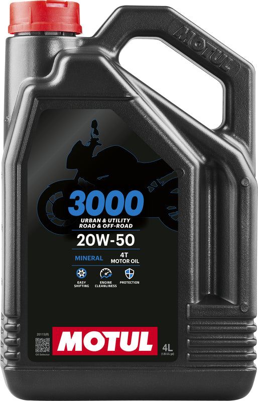 MOTUL 3000 4T Motorenöl - 20W50 4 l