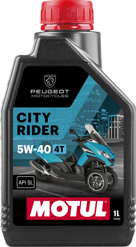 MOTUL City Rider Peugeot Motor Oil - 5W40 1L