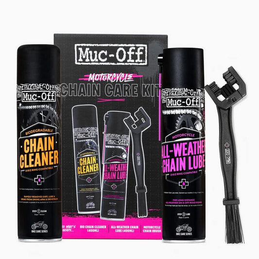 MUC-OFF Motorrad-Kettenpflege-Set