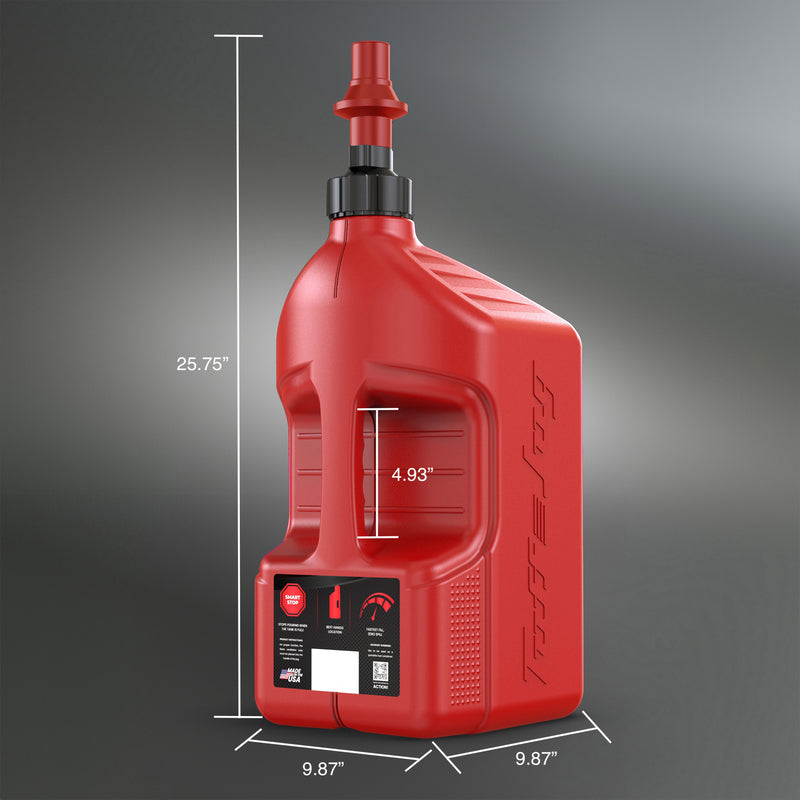 TUFF JUG 5G/20L Kawi Grüner Kanister mit schwarzem Schnellverschluss G3