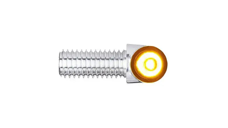 MOTOGADGET Mo.Blaze Tens1 LED Indicator Gehäuse Silber / Linse Klar (Stück), Vorn & Hinten - Blinker | MOTOGADGET