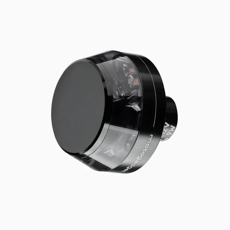 MOTOGADGET Mo.Blaze Disc Dark LED Indicator Gehäuse Schwarz / Linse Rauchgrau (Stück), Vorn Rechts - Blinker | MOTOGADGET