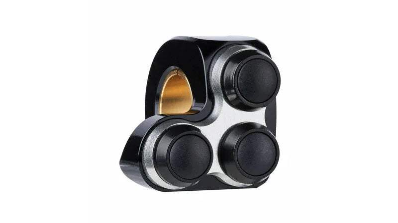 MOTOGADGET mo.switch basic Tasterarmatur, 3 Taster Schwarz/Silber - Lenkerzubehör | MOTOGADGET