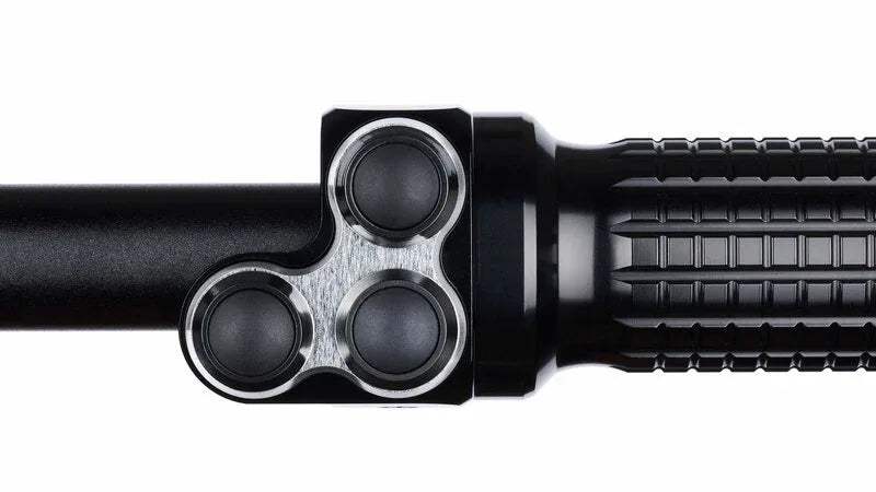 MOTOGADGET mo.switch basic Tasterarmatur, 3 Taster Schwarz/Silber - Lenkerzubehör | MOTOGADGET