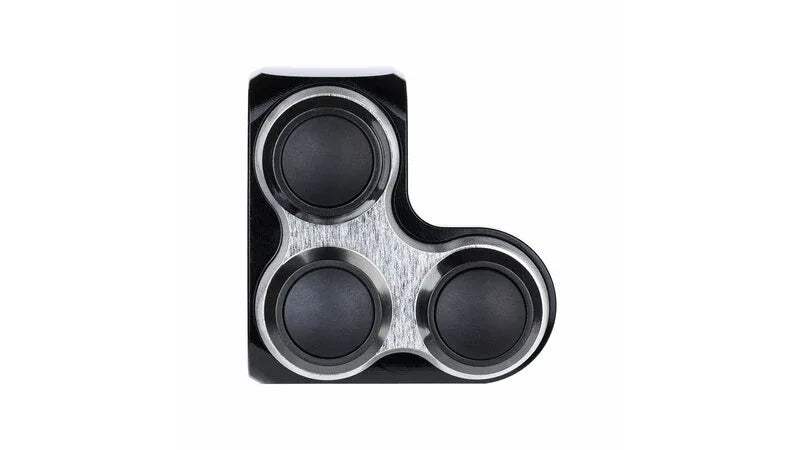 MOTOGADGET mo.switch basic Tasterarmatur, 3 Taster Schwarz/Silber - Lenkerzubehör | MOTOGADGET