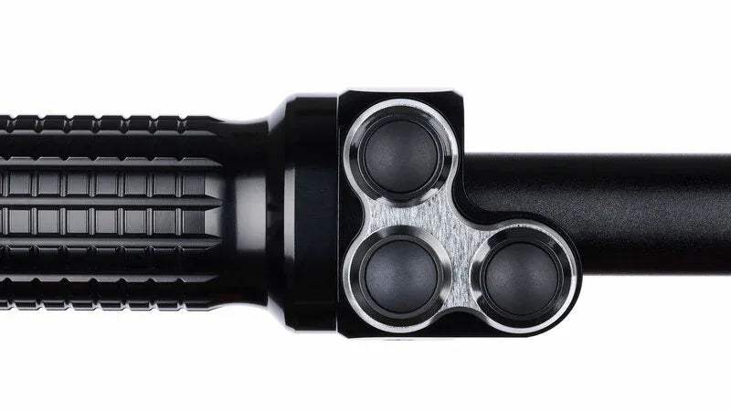 MOTOGADGET mo.switch basic Tasterarmatur, 3 Taster Schwarz/Silber - Lenkerzubehör | MOTOGADGET