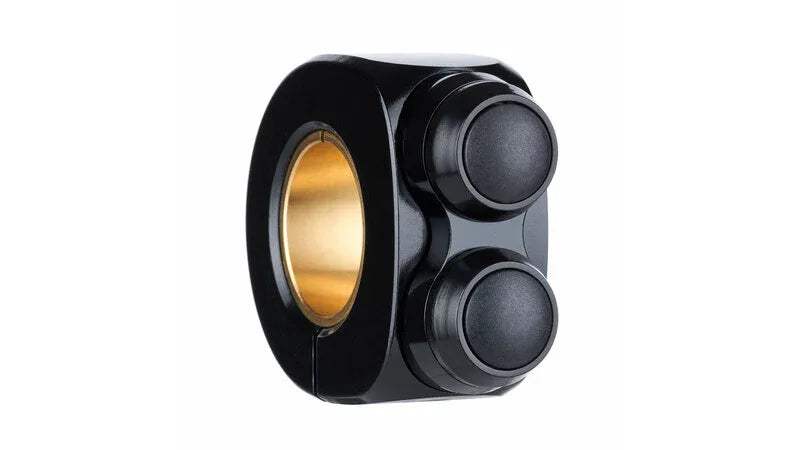 MOTOGADGET mo.switch basic Tasterarmatur, 2 Taster Schwarz/Schwarz - Lenkerzubehör | MOTOGADGET