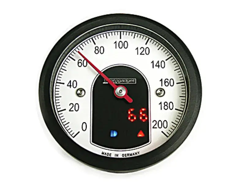 MOTOGADGET Analog Tacho motoscope tiny, Schwarz - Anbauteile | MOTOGADGET