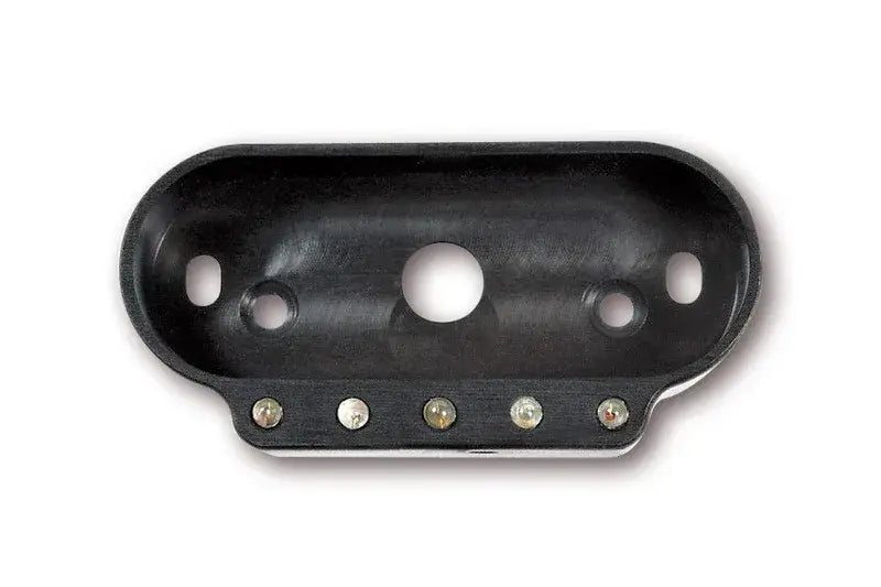 MOTOGADGET msm combi frame mit Kontrolleuchten, Schwarz - Lenkerzubehör | MOTOGADGET