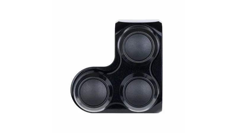 MOTOGADGET mo.switch basic Tasterarmatur, 3 Taster Schwarz/Schwarz - Lenkerzubehör | MOTOGADGET