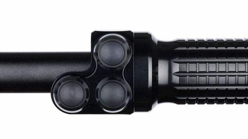 MOTOGADGET mo.switch basic Tasterarmatur, 3 Taster Schwarz/Schwarz - Lenkerzubehör | MOTOGADGET