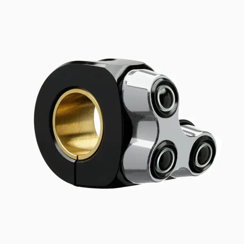 MOTOGADGET mo.switch basic LED Tasterarmatur, 3 Taster, Silber, links - Lenkerzubehör | MOTOGADGET