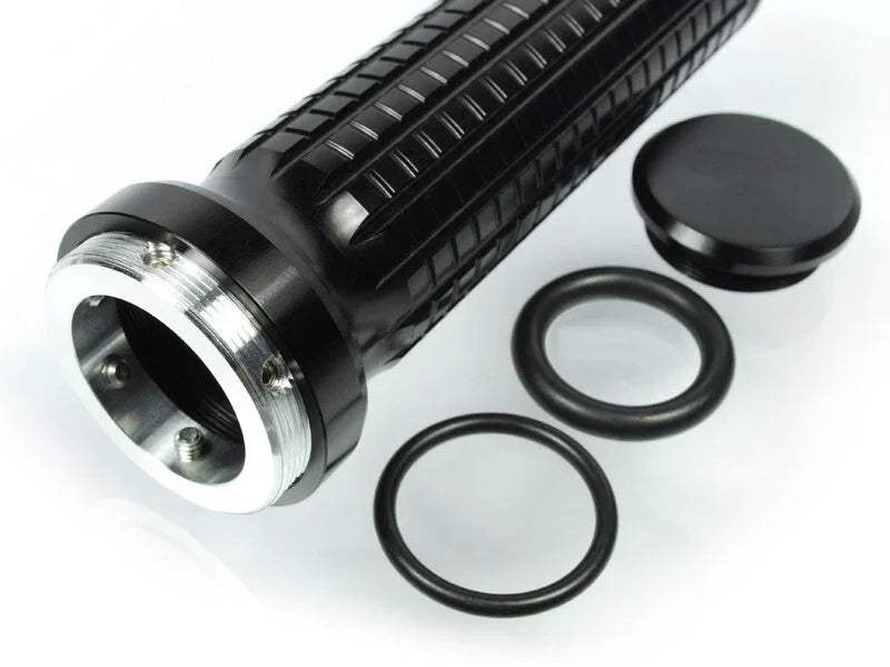 MOTOGADGET mo.grip Alugriffe, für 7/8 und 1 Zoll Lenker, offenes Ende, schwarz - Griffe | MOTOGADGET