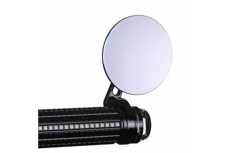 MOTOGADGET Mo.View Spy, Lenkerendenspiegel ohne Glas, rund, schwarz, ohne E-Prüfzeichen (1Stck.) - Lenkerendspiegel | MOTOGADGET