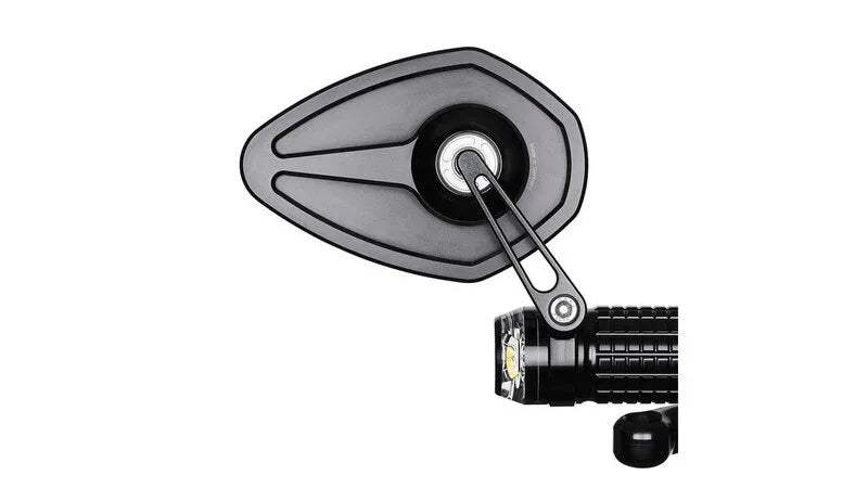 MOTOGADGET Mo.View Sport 60, Lenkerendenspiegel für 7/8- und 1-Zoll-Lenker (1Stck.) - Lenkerendspiegel | MOTOGADGET