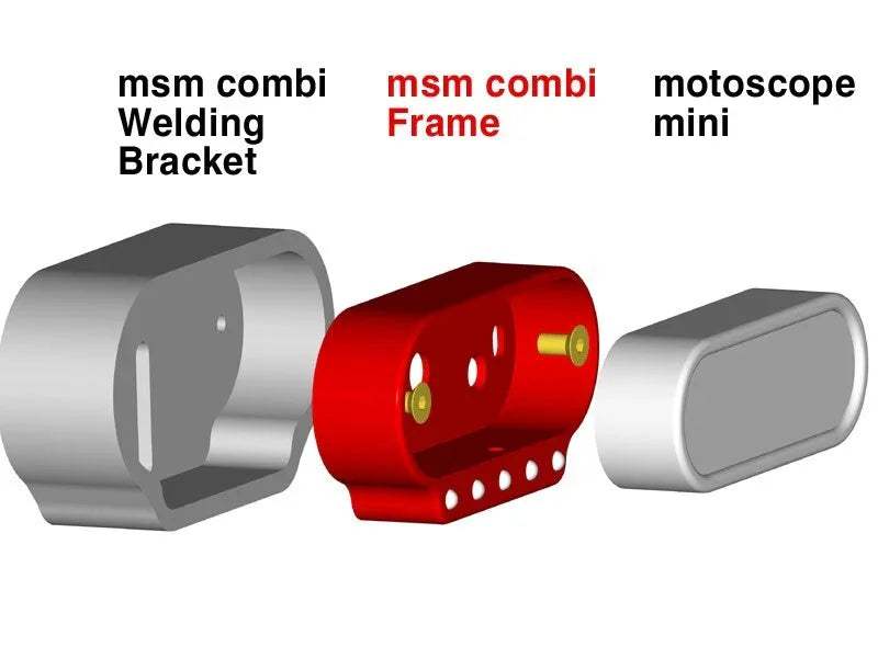 MOTOGADGET Msm combi Einschweissbecher aus VA - Anbauteile | MOTOGADGET