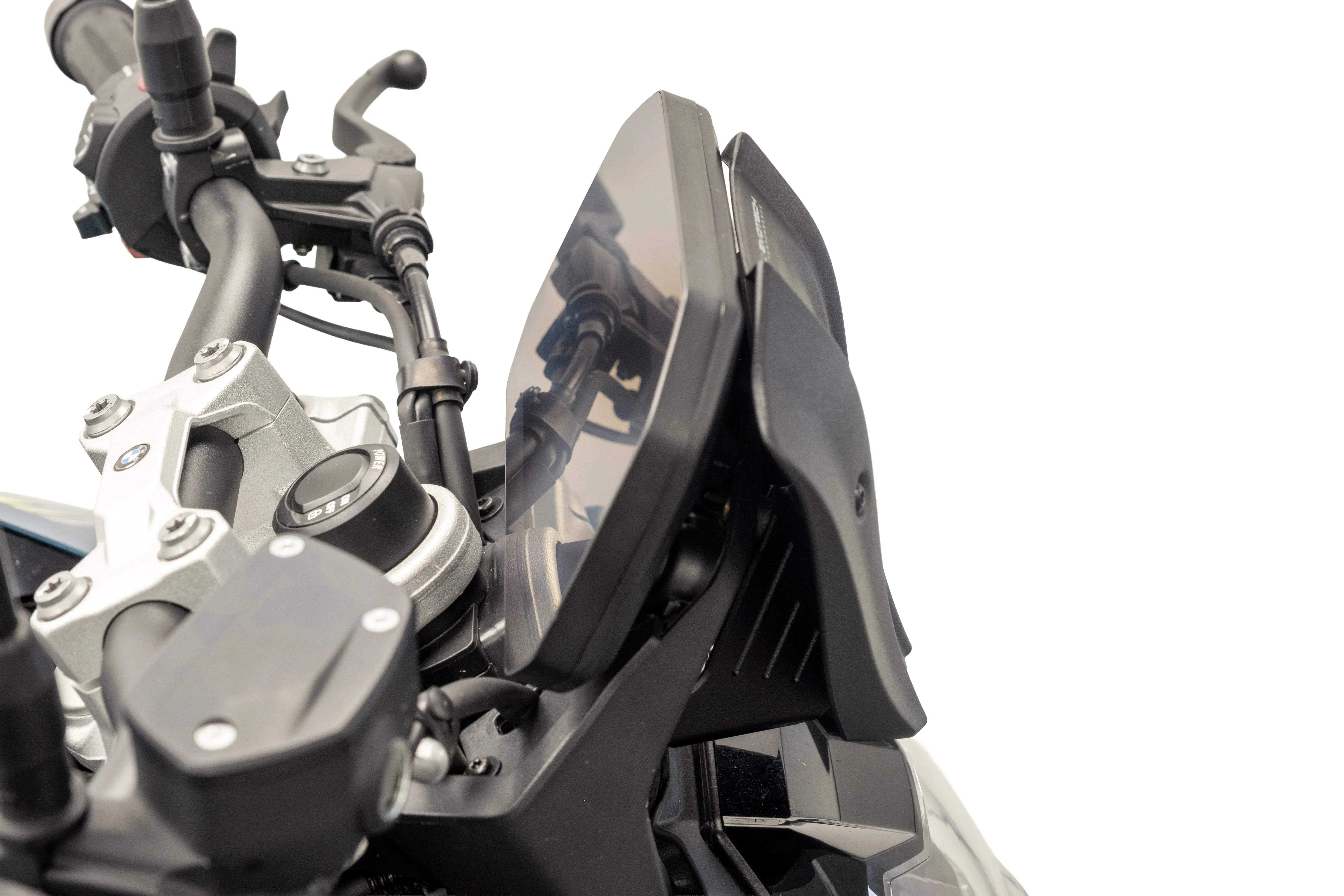 Evotech Fly Screen - BMW F 900 R Triple Black (2025+) - Windschild | Evotech Performance