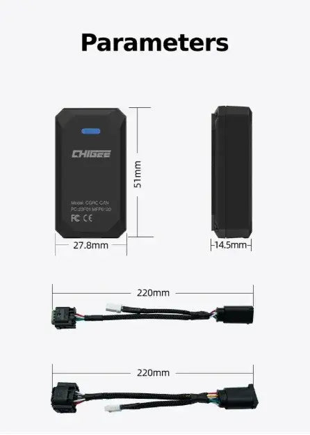 CHIGEE CGRC Fernsteuerung CAN BMW Wonder Wheel 6PIN - Smart Display System Zubehör | CHIGEE