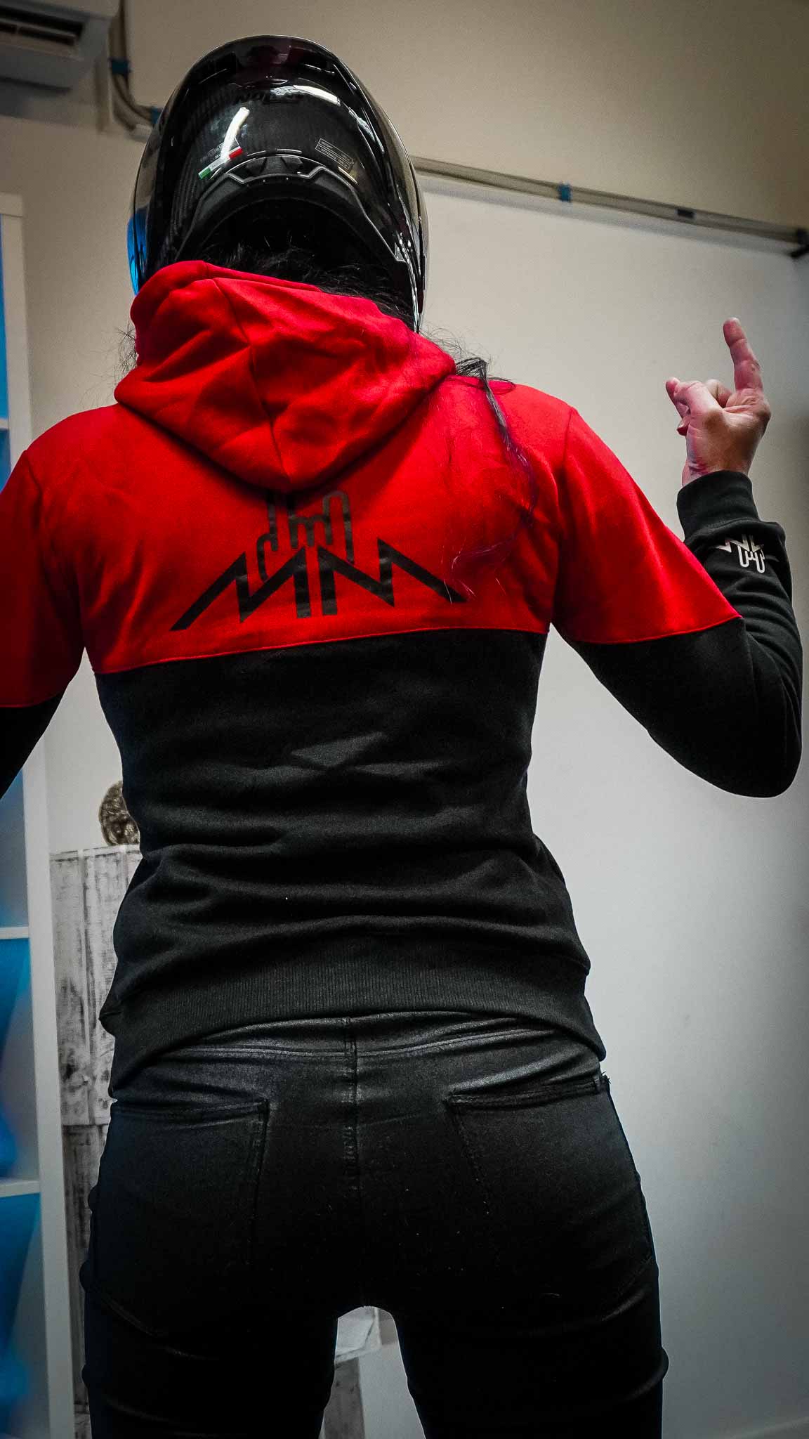 metal-moto Hoodie LADY