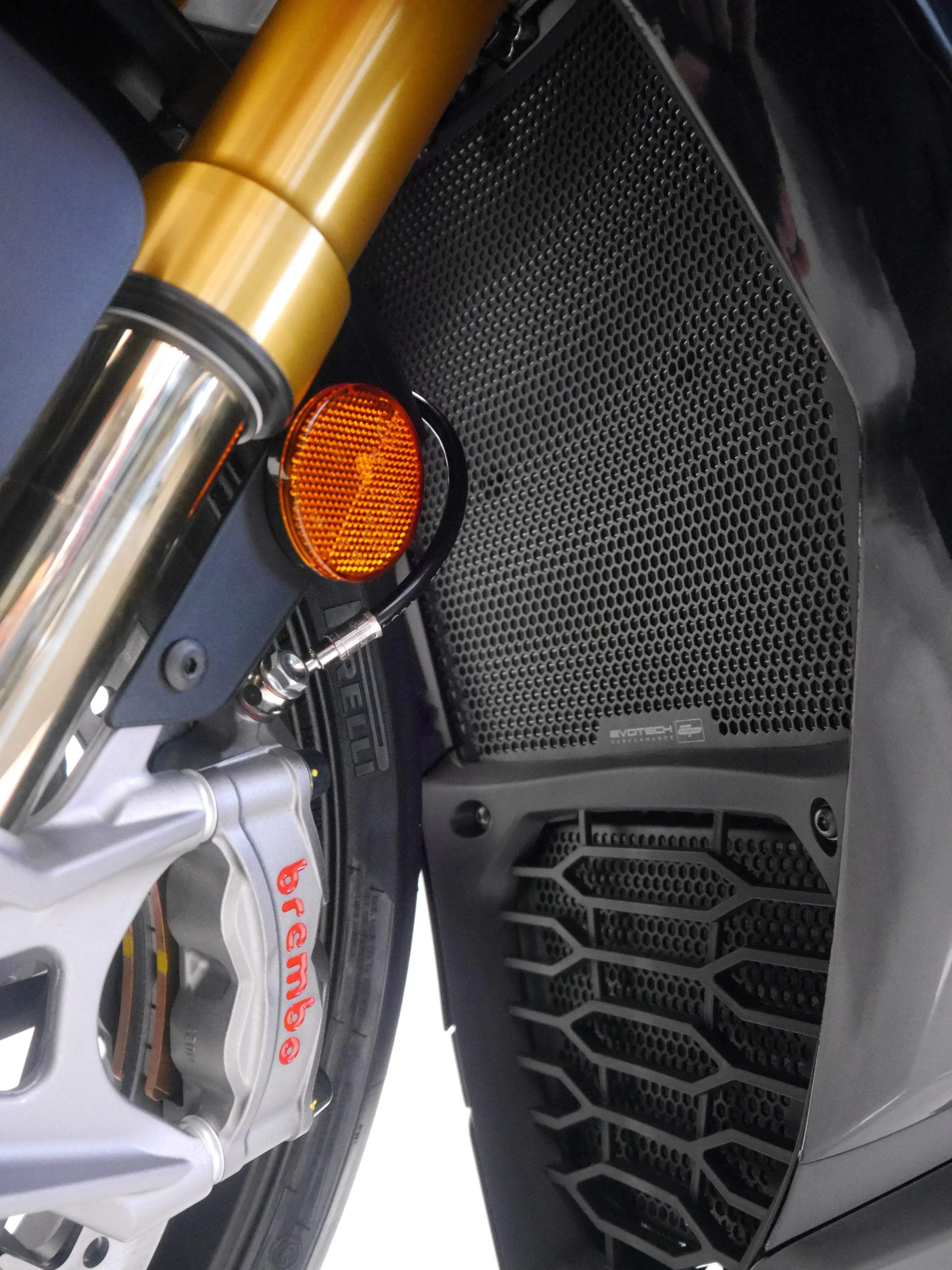 Evotech Radiator Guard Set - Aprilia RSV4 Factory (2021 - 2024) - Kühlerschutzgitter | Evotech Performance