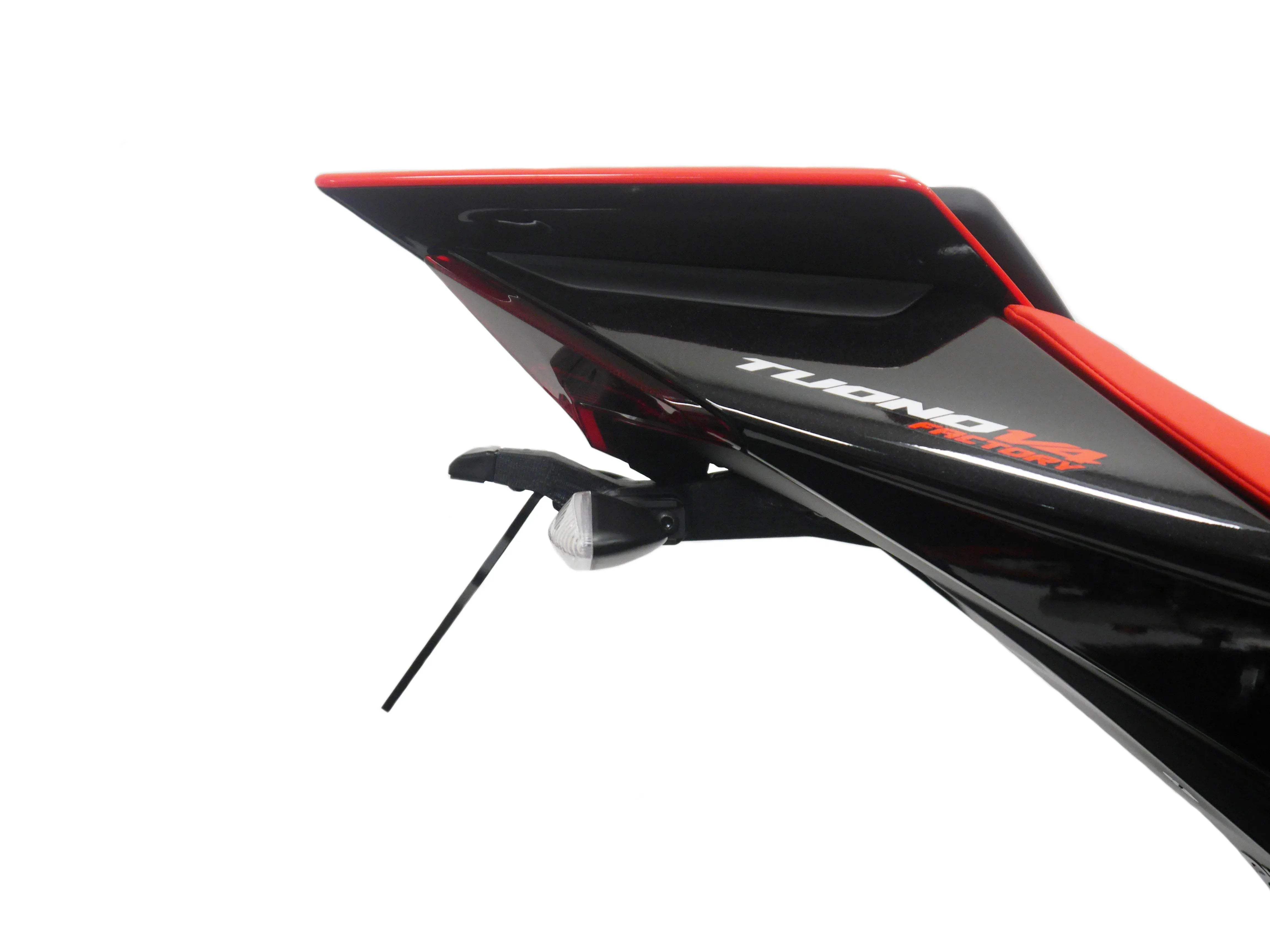 Evotech Tail Tidy - Aprilia Tuono V4 Factory (2021 - 2024) - Kennzeichenhalter | Evotech Performance